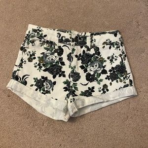 Forever 21 Flower Shorts